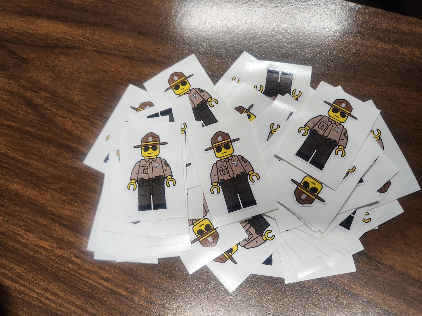 ISP Brick Man Stickers - PACKS OF 60